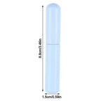 Silicone Angled Round Head Lip Brushes Lipstick Brush Applicator Reusable Multi Functional Lip Brushes Lip Gloss Makeup Brushes