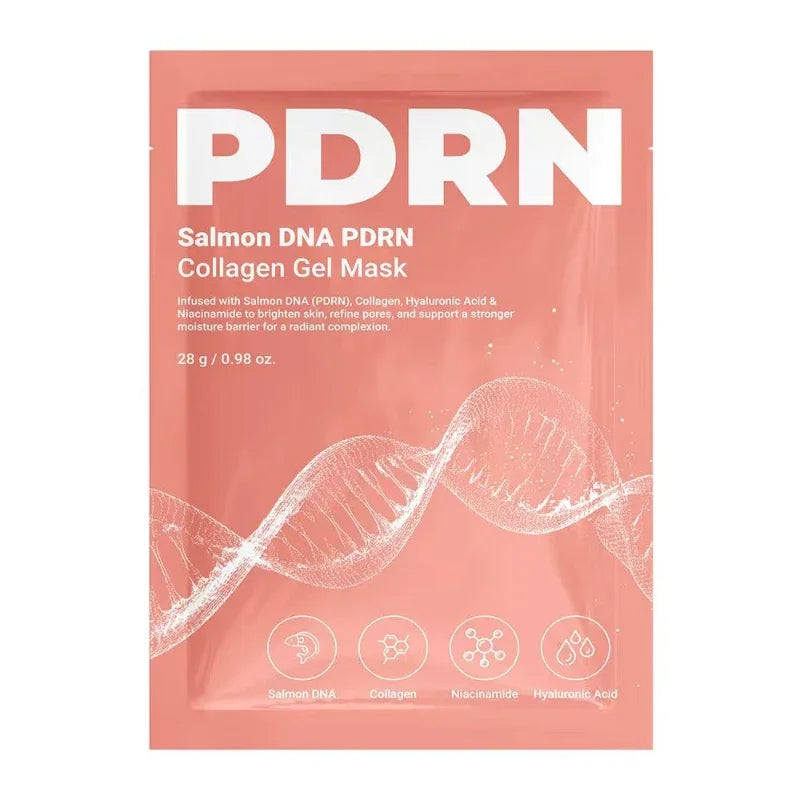 Niacinamide Pdrn Salmon Facial Mask,Collagen Moisturizing Repairing Mask,Smoothing Brightening Multi-effect Daily Skincare Mask