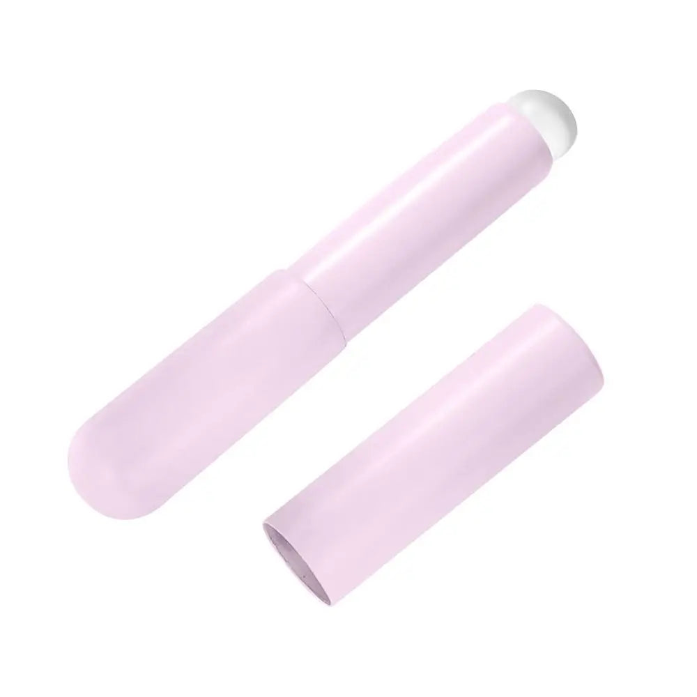 Silicone Angled Round Head Lip Brushes Lipstick Brush Applicator Reusable Multi Functional Lip Brushes Lip Gloss Makeup Brushes
