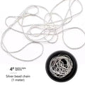 100cm Metal Chains Nail Charm Rhinestone 3D Nail Art Decorations French Nail DIY Accessories Manicure Tools