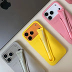RHODE Lip Gloss Phone Case Silicone Protective Cases Makeup Lipstick Holder Set for IPhone 14 15 16 17 Pro Max Air 13 12 11 Plus