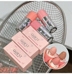 QIBEST New Velvet Matte Liquid Blusher Sponge Head Rendering Moisturizing Long-lasting Beauty Natural Cheek Face Blush Makeup