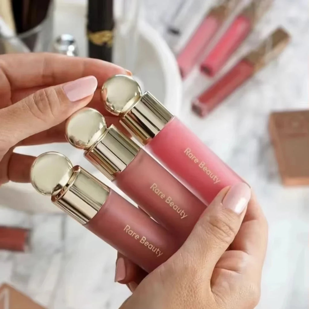 Rare Beauty Long-lasting Ultra-pigmented Liquid Blush Mistake-proof Seamless Airy Lightweight Worth Virtue Hope Joy Blush Makeup