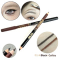 Wooden Dual-use Black Eyeliner Eyebrow Highgloss Pencil 3 In 1 Lasting Non Smudg White Silkworm Brighten Eye Shadow Stick Makeup