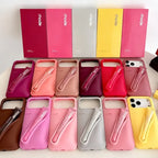 RHODE Lip Gloss Phone Case Silicone Protective Cases Makeup Lipstick Holder Set for IPhone 14 15 16 17 Pro Max Air 13 12 11 Plus