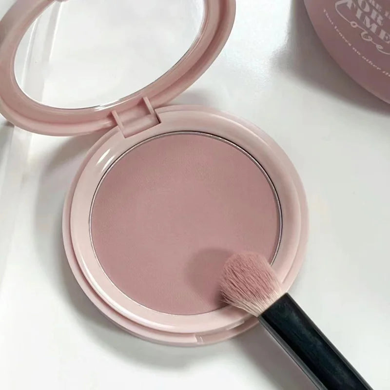 Apricot Pink Cheek Contour Tint Creamy Matte Blusher Cosmetics Vitality Girl Nude Makeup Natural Smudge Soft Focus Blush Makeup