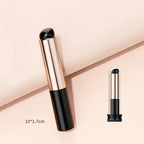 Silicone Angled Round Head Lip Brushes Lipstick Brush Applicator Reusable Multi Functional Lip Brushes Lip Gloss Makeup Brushes