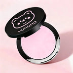 Transparent White Pressed Powder Oil Control Silky Soft Focus Foundation Palette Concealer Brighten Modifying Dullness Makeup