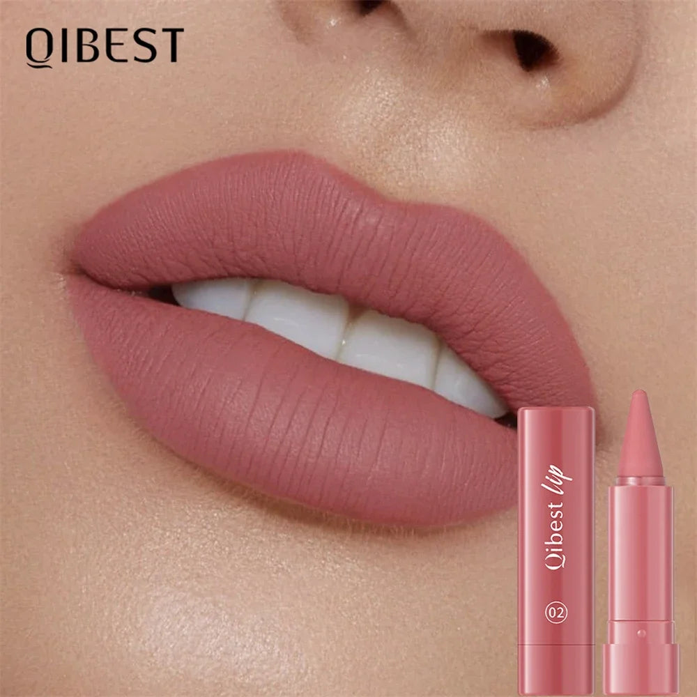 Lipstick Contouring Pencil Lip Liner 6 Color Velvet Matte Waterproof Long Lasting Smudge Proof Lip Stick Lips Makeup Cosmetic