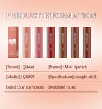 Lipstick Contouring Pencil Lip Liner 6 Color Velvet Matte Waterproof Long Lasting Smudge Proof Lip Stick Lips Makeup Cosmetic