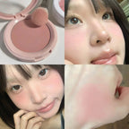 Apricot Pink Cheek Contour Tint Creamy Matte Blusher Cosmetics Vitality Girl Nude Makeup Natural Smudge Soft Focus Blush Makeup
