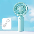 New Mini Fan Portable Mini USB Rechargeable Quiet Fans Table Makeup Eyelash Cooler Kids Outdoor Office Travel Air Cooler Fan