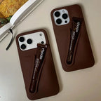 RHODE Lip Gloss Phone Case Silicone Protective Cases Makeup Lipstick Holder Set for IPhone 14 15 16 17 Pro Max Air 13 12 11 Plus