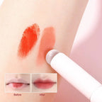 Silicone Angled Round Head Lip Brushes Lipstick Brush Applicator Reusable Multi Functional Lip Brushes Lip Gloss Makeup Brushes
