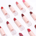 CmaaDu 15Color Pro 24HR Weightless Colour Matte Nude Velvet Liquid Rich Matte Finish Lipstick Lipgloss Waterproof Lip Makeup