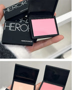 Low Saturation Silky Bean Paste Red Rouge Powder Single Color Natural Matte Cheek Blush Makeup Face Contouring Cheek Tint