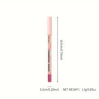 USHAS Matte Lip Liner Pencil Nude Lasting Smooth Application for Perfect Outline & Filling High Pigment Lipstick Contour Makeup