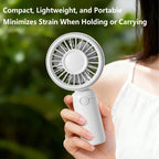 New Mini Fan Portable Mini USB Rechargeable Quiet Fans Table Makeup Eyelash Cooler Kids Outdoor Office Travel Air Cooler Fan