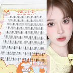 6-7mm ACE Dense Cat Korean Lower Eyelashes Air Fairy Fake Eyelash Segmented Natural Under Lashes Extension Manga Eye Makeup Tool