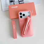 RHODE Lip Gloss Phone Case Silicone Protective Cases Makeup Lipstick Holder Set for IPhone 14 15 16 17 Pro Max Air 13 12 11 Plus