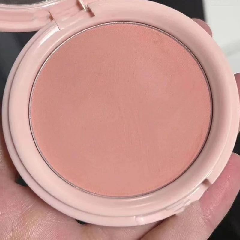 Apricot Pink Cheek Contour Tint Creamy Matte Blusher Cosmetics Vitality Girl Nude Makeup Natural Smudge Soft Focus Blush Makeup